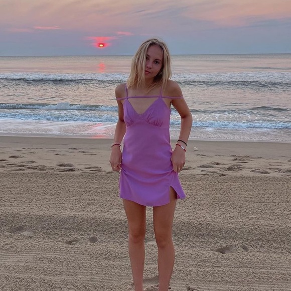 Le Lis Pink Strappy Mini Dress - Picture 5 of 8